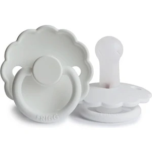 Frıgg Daisy Silikon Emzik - Bright White 6-18 Ay
