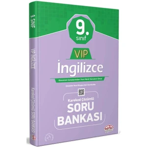 Editör Yayınları 9. Sınıf Ingilizce Soru Bankası