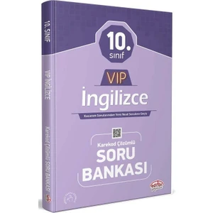 Editör Yayınları 10. Sınıf Ingilizce Soru Bankası
