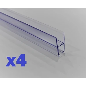 Fersan Aksesuar Cam Balkon 8 mm Şeffaf Fitil Büyük H 4 Adet 150 cm