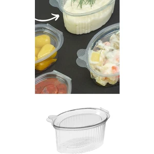 Yok Yok Ambalaj Plastik Sızdırmaz Kapaklı Sos Reçel Bulyon Kabı 50 cc 100 Adet