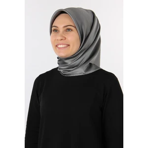 372 Aker Taşlanmış Düz Ipek Eşarp 7747758