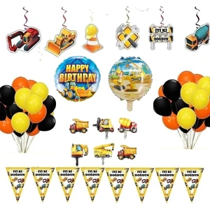 Düvenci Ticaret Inşaat Temalı Lüks Balon Set
