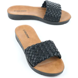 Yazlık Suni Deri Kadın Terlik