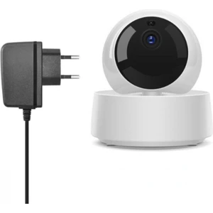 GK-200MP2-B Full Hd 1080P Wifi Kamera + 5V 1.2 Amper Adaptör - Gece Görüşlü 128GB Micro Sd ve Rtsp Destekli Ewelink Uyumlu Akıllı Wi-Fi Kamera
