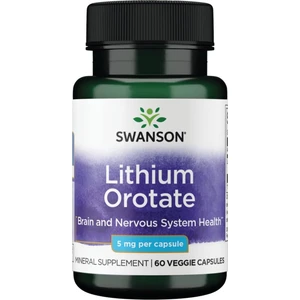 Lithium Orotate 5 mg 60 Kapsül