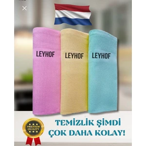 3'lü Mikrofiber Profesyonel Temizlik Bezi (Iz, Tüy Bırakmayan Formül)