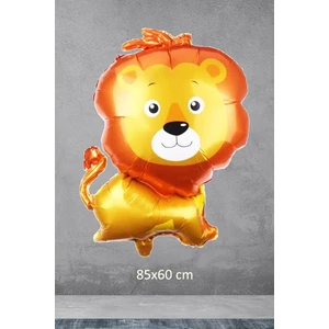 Aslan Kral Büyük Folyo Balon Safari Doğum Günü Süsleri