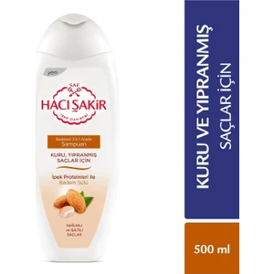 Hacı Şakir Şampuan Badem 2 in 1 Arada 500 ml