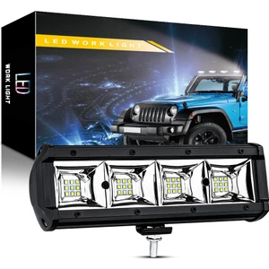 Off Road 9 Inç LED Bar 36 LED 108 W Çalışma ve Sis Lambası LED Bar Beyaz Işık