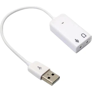 7.1 USB Ses Kartı Kablolu Pc Notebook Mac Uyumlu