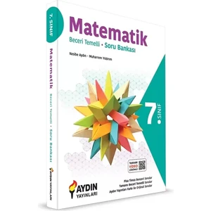 Aydın Yayınları 7. Sınıf Matematik Beceri Temelli Soru Bankası