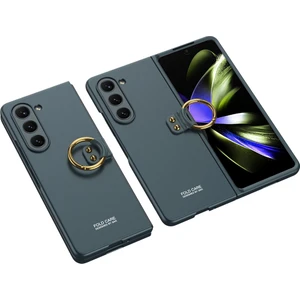 Samsung Galaxy Z Fold 5 Kılıf Yüzüklü Kıpta Kapak