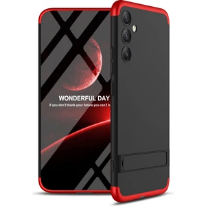 Samsung Galaxy A34 Kılıf 3 Parçalı Standlı Ays Kapak