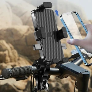 360 Dönen Sarsıntı Önleyici Gidon Motosiklet Tutucu Bisiklet Tutucu Scooter Tutucu Yatay Dikey