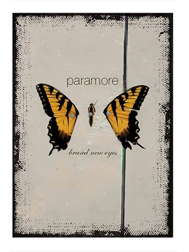 Ekart Paramore Brand New Eyes Art Mdf Poster 15CMX 22CM Fiyatı