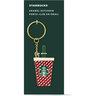 Starbucks® Soğuk Içecek Bardağı Tasarımlı Anahtarlık -