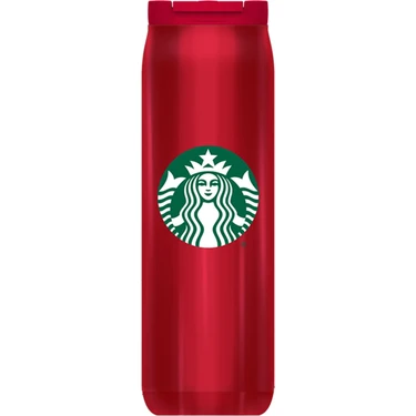 Starbucks Starbucks® Paslanmaz Çelik Termos - Kırmızı - 473 ml -