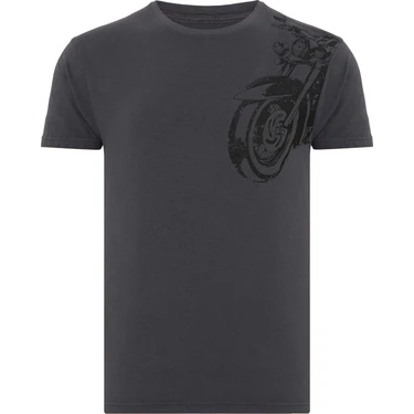 Routefield Tuning Antrasit Erkek T-shirt