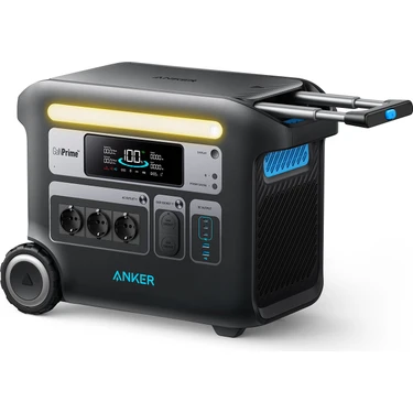 Anker PowerHouse 767 Taşınabilir Güç Kaynağı 2048Wh 2400W Ev Karavan ve Dış Mekan Kullanımı İçin