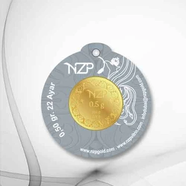 NZP Gold 1 Adet 0,50 Gram 22 Ayar