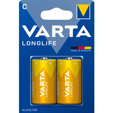 VARTA Longlife Alkalin C Boy 2'li