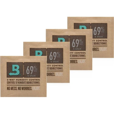 Boveda %69 8gr kapalı Paket Puro Nemlendirici 4'lü