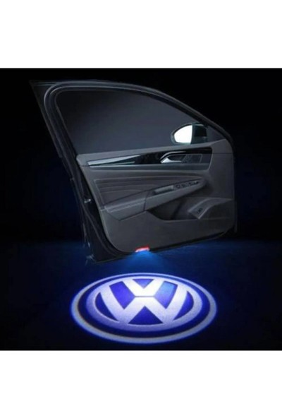 Araba Alışveriş Volkswagen Aksesuar Passat B8 Kapı Altı Logolu Aydınlatma Işığı