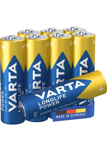Longlife Power AA Alkalin kalem pil 8'li paket fiyatları