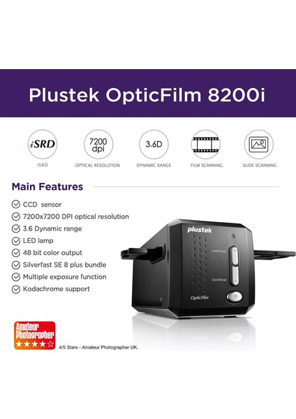 Opticfilm 8200I Se - 35MM Film & Slayt Tarayıcı