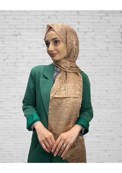 Ithal Desenli Yakma Şal 00829