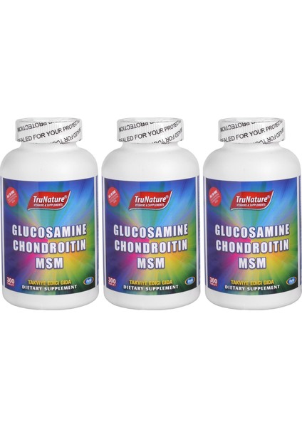 Glucosamine Chondroitin Msm 3 x 300 Tablet