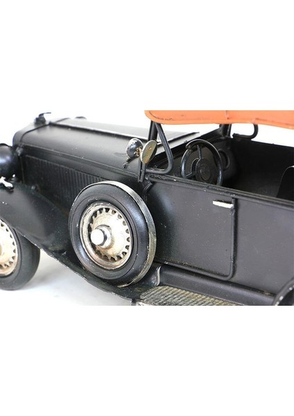 Dekoratif Metal Araba Vintage Biblo Ev Ofis Hediyelik modelleri