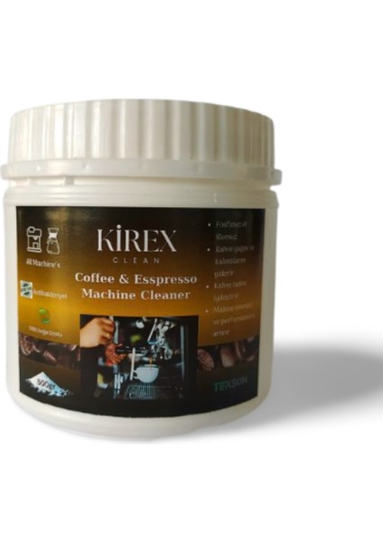 Clean Kahve &espresso Makinaları Temizleme Tozu 500GR