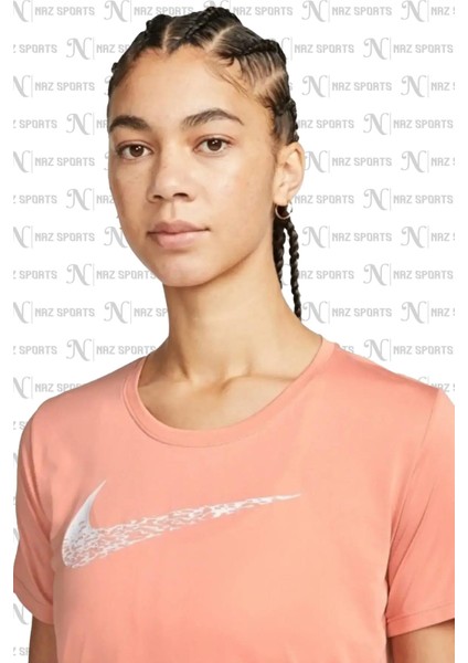 Dri-Fit Swoosh Running Kadın Standart Kesim Spor Tişört modelleri