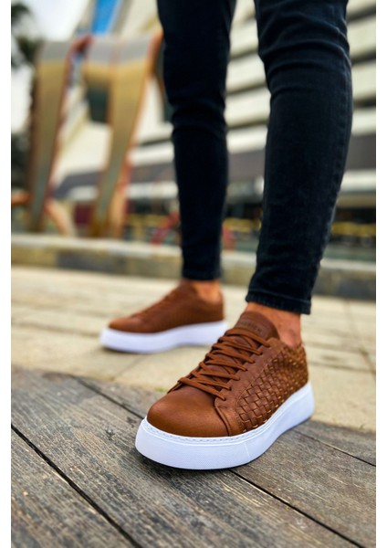 CH203 Obt Maglieria Erkek Ayakkabı Taba modelleri