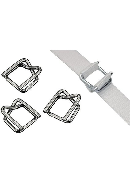 16MM Kompozit ve Polyester Çember Tokası Bukle Toka 1000 Adet
