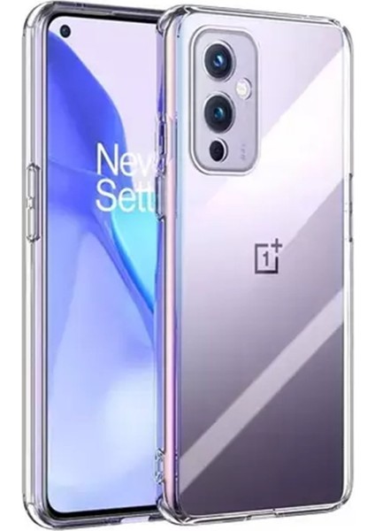 Oneplus 9 Kılıf Silikon Şeffaf + Ekran Koruyucu