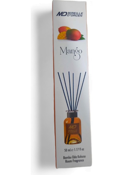 Mango Kokusu, Mireille D'qrcen Bambu Oda Kokusu, 50 Ml.e, Room Fragrance