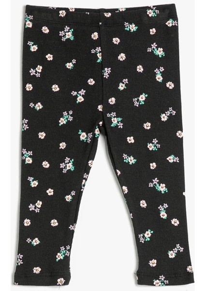 Tayt Çiçekli Fiyonk Detaylı Fitilli Pamuklu fiyatları