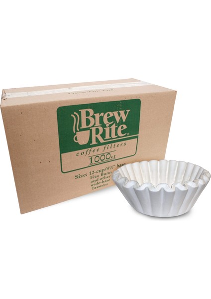 Brew Rite 25090 Basket Filtre Kahve Kağıdı 1000 Adet