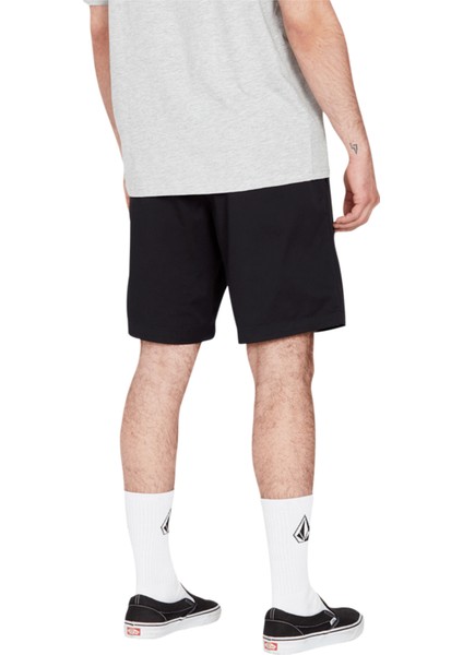Siyah Erkek Kısa Şort A1012304_VOLCOM Frickin Ew 19 Blk