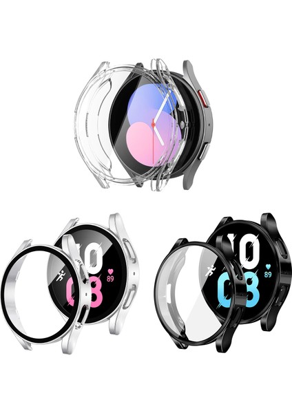 Samsung Galaxy Watch5 40MM Önü Kapalı Ekran Korumalı Silikon Kılıf - FC010 fiyatları