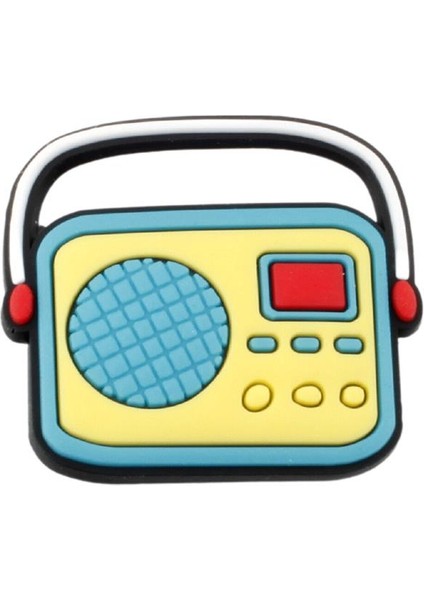 Radyo Tasarım Silikon Crcs(Jibbitz) Terlik Süsü-S1
