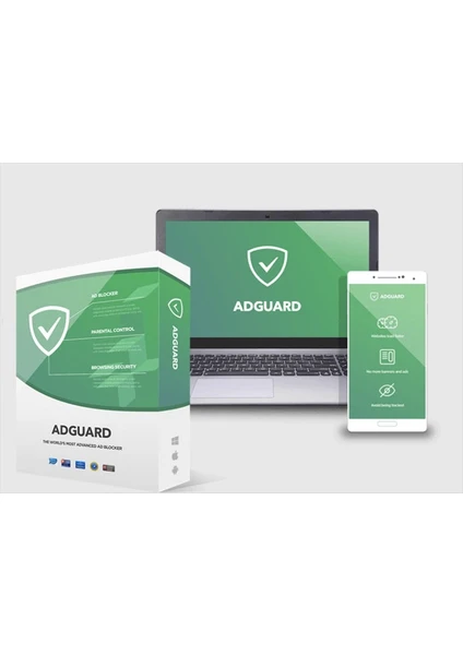 Adguard 1 Cihaz  Lifetime/ömür Boyu Dijital Kod (Windows)