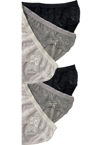 Kadın Tutku Işık Bikini Külot 6 Adet modelleri