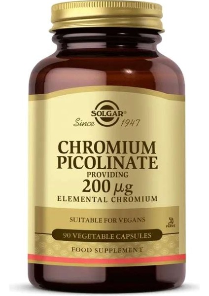 Chromium Picolinate 200 mcg x 3 Adet fiyatları