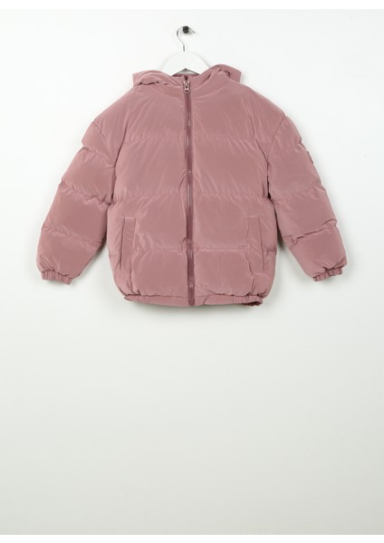 Pembe Kız Çocuk Mont 23AERO-G2