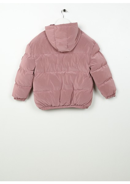 Pembe Kız Çocuk Mont 23AERO-G2