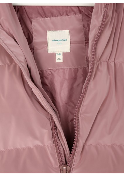 Pembe Kız Çocuk Mont 23AERO-G2